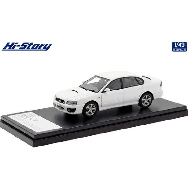 安心の正規品はサイト Hi-Story 1/43 SUBARU LEGACY B4 RSK (2001) ピュアホワイト