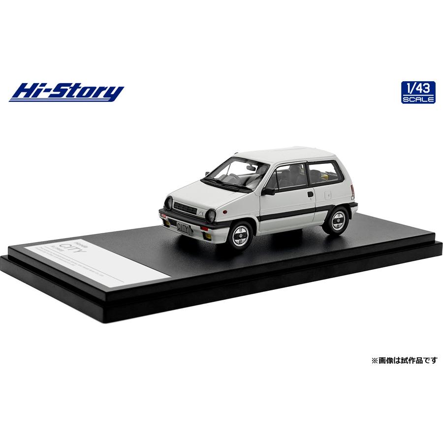 Hi-Story 1/43 Honda CITY R (1985)クリークホワイト