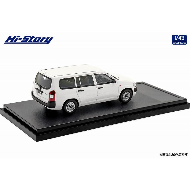 402-161 Hi-Story 1/43 トヨタ PROBOX 2010 Hi-Story 1/43 Toyota PROBOX DX Comfort Package (2010)ホワイト