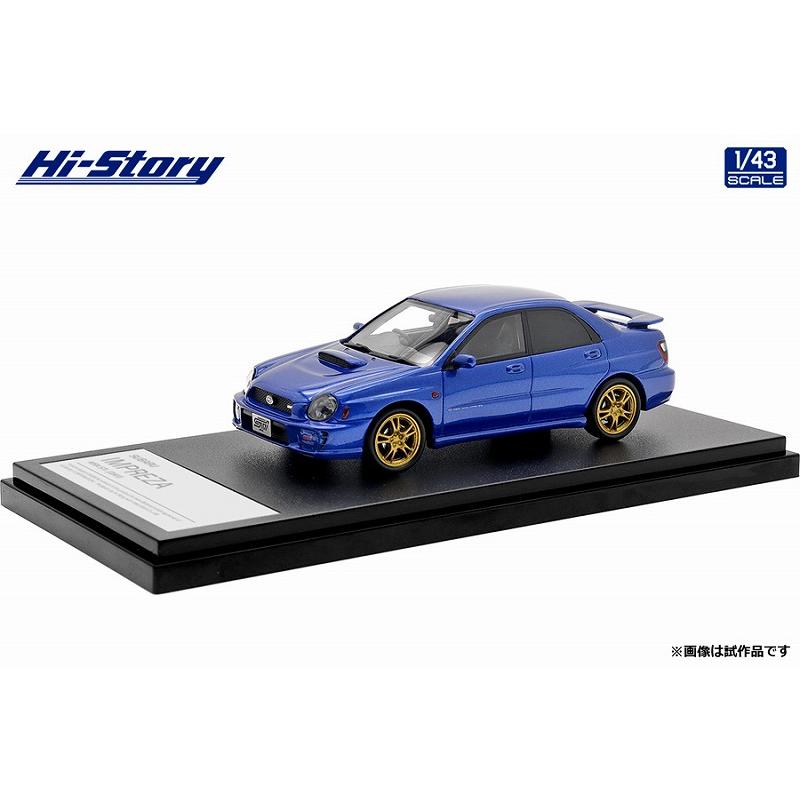 Hi-Story 1/43 SUBARU IMPREZA WRX Sti (2001) WRブルー・マイカ