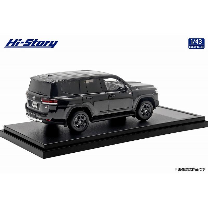 購入特典付 Hi-Story 1/43 Toyota LAND CRUISER GR SPORT (2021) ブラック