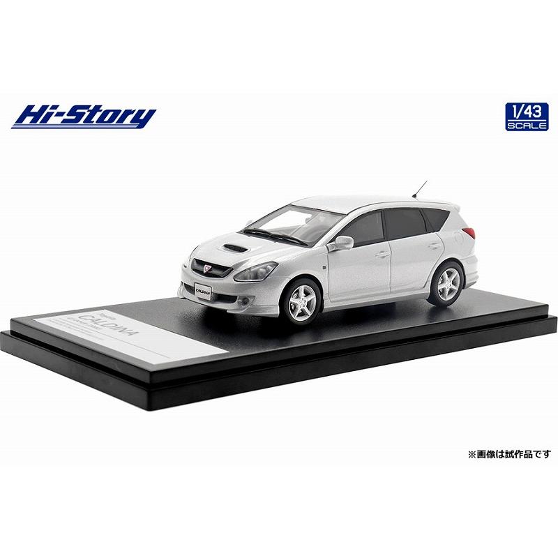 Hi-Story 1/43 Toyota CALDINA GT-FOUR (2002) シルバーマイカ