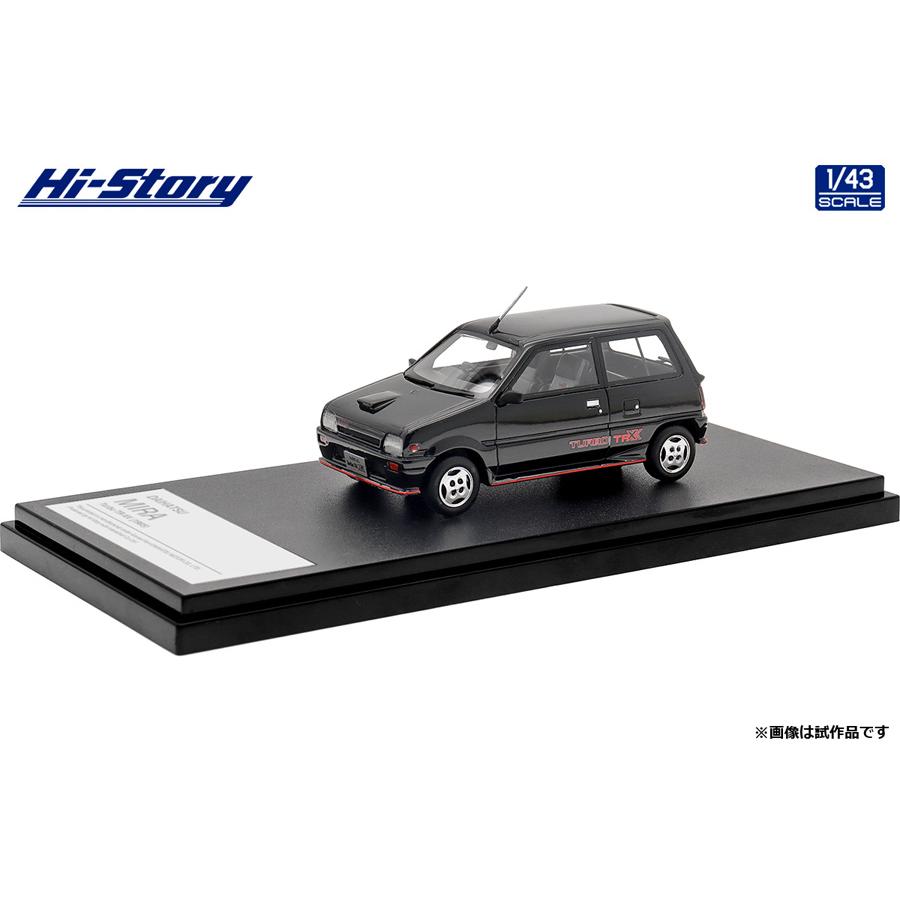 Hi-Story 1/43 DAIHATSU MIRA Turbo TR-XX (1985) ブラックM