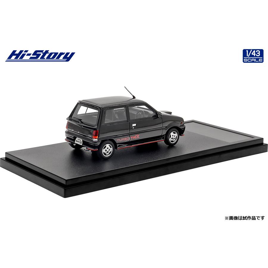 激安販壳店舗 Hi-Story 1/43 DAIHATSU MIRA Turbo TR-XX (1985) ブラックM