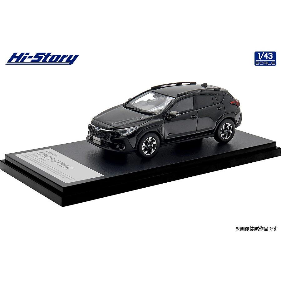 Hi-Story 1/43 SUBARU CROSSTREK Limited (2023) クリスタルブラック