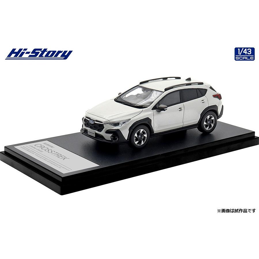 Hi-Story 1/43 SUBARU CROSSTREK Limited (2023) クリスタルホワイト