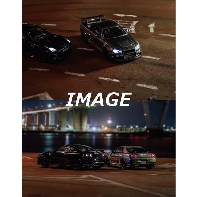 Kyosho 1/64 [MOTN] 日産 スカイライン R34 GT-R ニスモ CRS Ver. LED