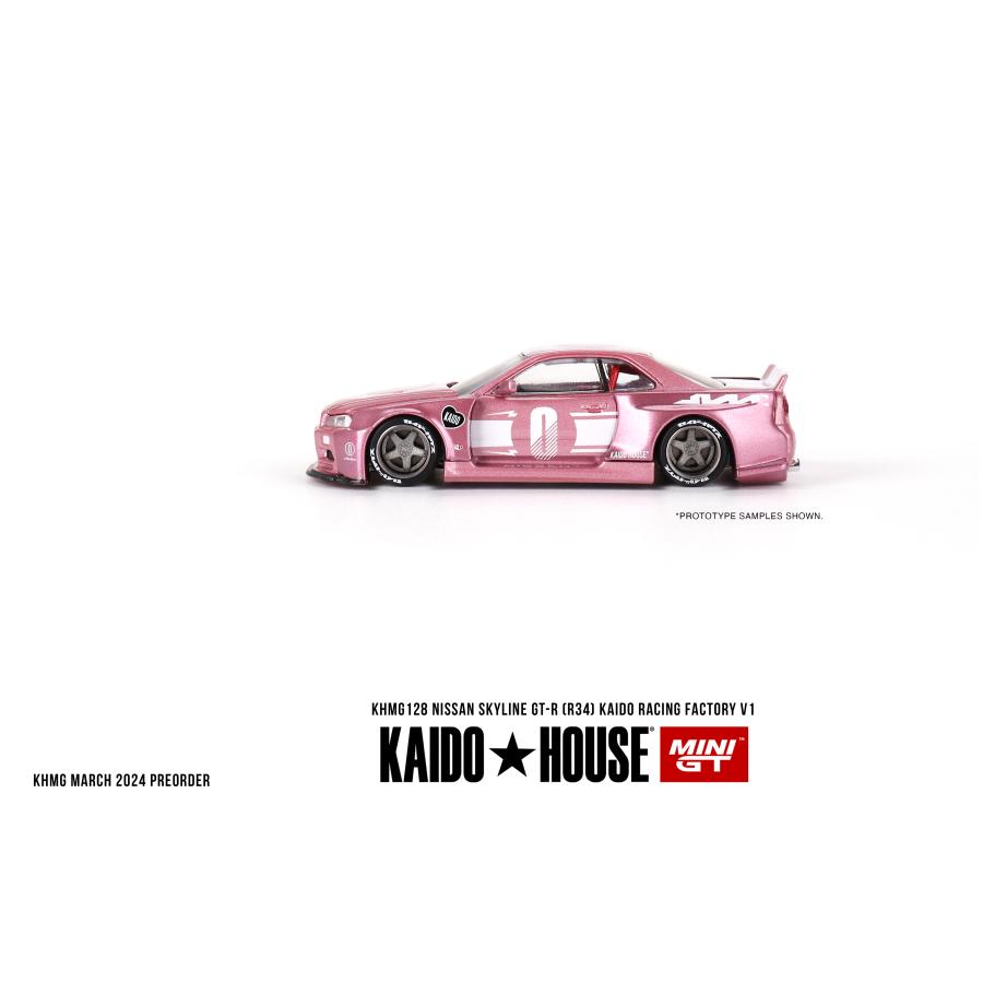 MINI GT 1/64 Nissan スカイライン GT-R R34 KAIDO RACING
