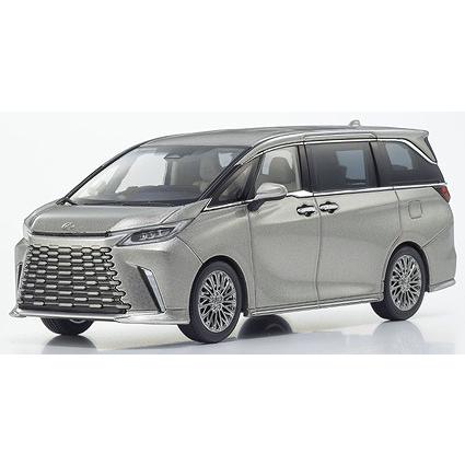 LEXUS LM ミニカー ソニックチタニウム　1/43スケール Kyosho 1/43 LEXUS LM 500h (ソニックチタニウム 4席ソリスホワイト