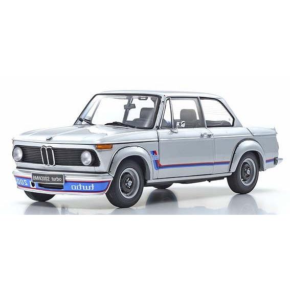 Kyosho 1/18 BMW 2002 ターボ (シルバー) : ヒコセブン Yahoo!店