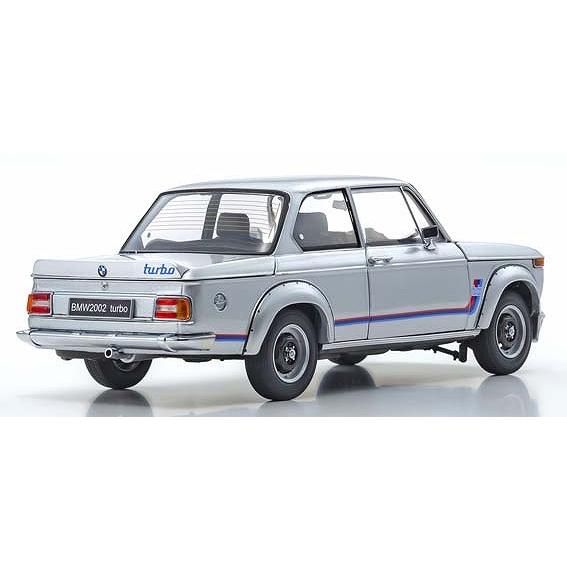 Kyosho 1/18 BMW 2002 ターボ (シルバー) : ヒコセブン Yahoo!店