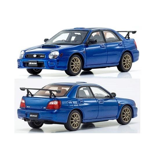 Kyosho 1/43 スバル インプレッサ S202 (ブルー) 限定500個