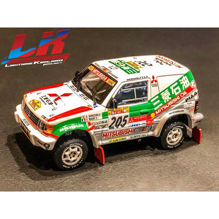 LKP 1/43 Mitsubishi PAJERO T2 1997 Dakar Rallye overall LKP 1/43 Mitsubishi PAJERO T2 1997 Dakar Rallye overall