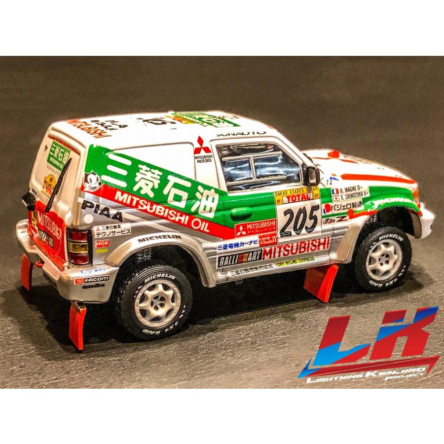 LKP 1/43 Mitsubishi PAJERO T2 1997 Dakar Rallye overall LKP 1/43 Mitsubishi PAJERO T2 1997 Dakar Rallye overall