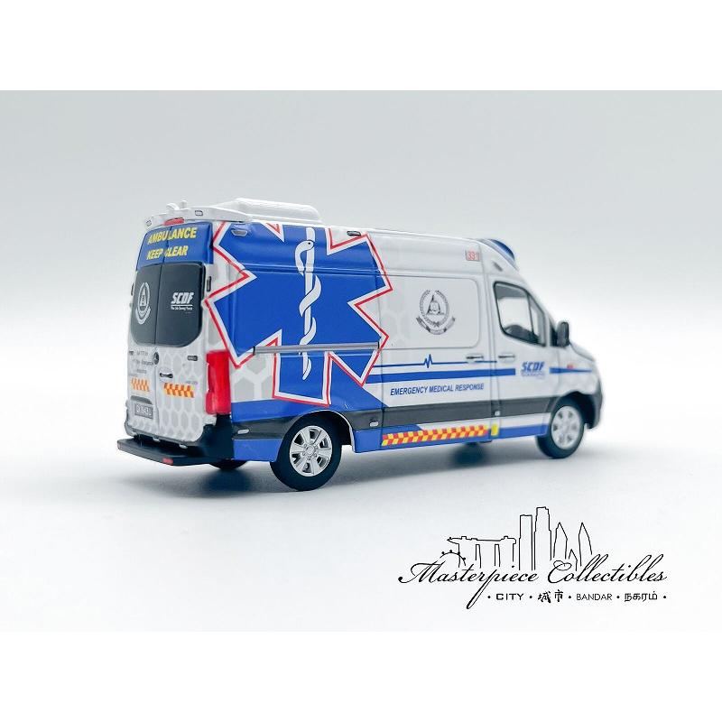 Masterpiece collectibles 1/64 Mercedes Benz SPRINTER SCDF