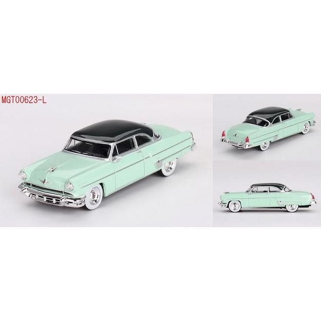 MINI GT 1/64 リンカーン カプリ 1954 パークレーングリーン(左