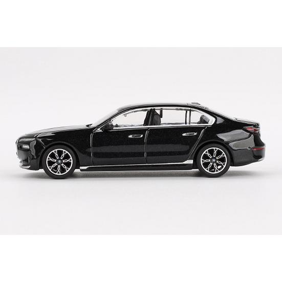 MINI-GT 1/ 64  i7 eDrive50カスタム品 MINI GT 1/64 BMW i7 eDrive50 ブラックサファイア (左ハンドル