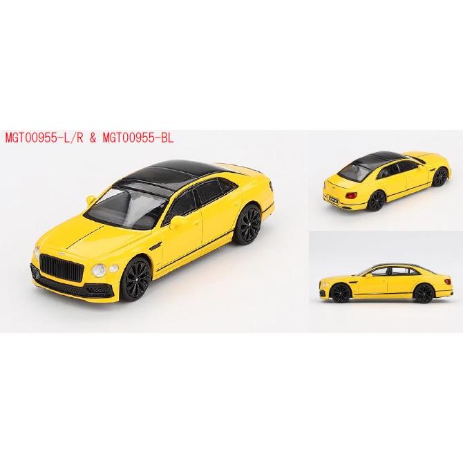 MINI GT 1/64 ベントレー フライングスパー モナコイエロー(右ハンドル