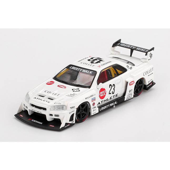 MINI GT 1/64 Nissan LB-ER34 Super Silhouette ATHLETE/COLLET(右