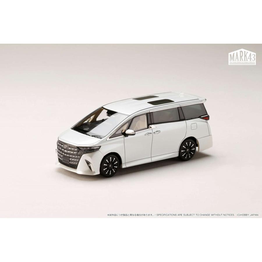 MARK43 1/43 トヨタ アルファード EXECUTIVE LOUNGE プラチナホワイト
