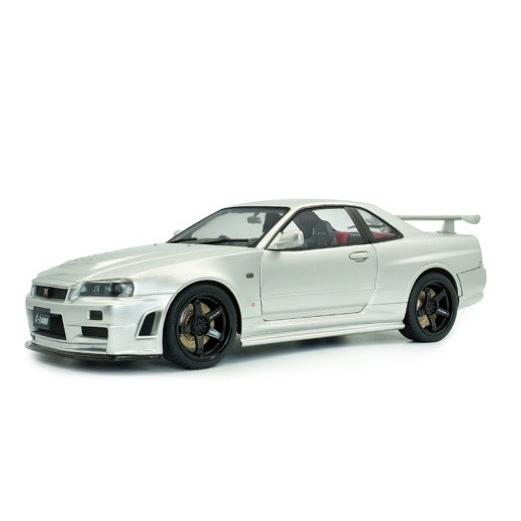 ソリド 1/18 日産 スカイライン GT-R R34 Z-tune 銀 SOLIDO 1/18 日産 スカイライン GT-R (R34) Z-tune 1999 (シルバー