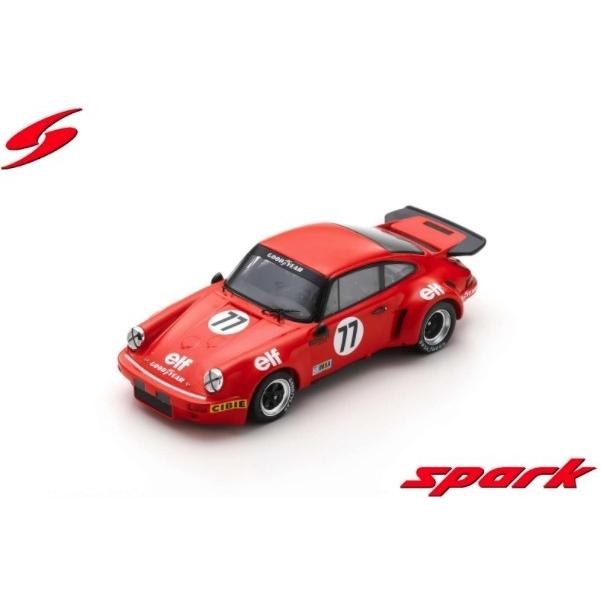 Spark 1/43 Porsche Carrera RSR No.77 14th 24H Le Mans 1976 T. Vaugh - J. Rulon-Miller - J-P. Laffeach