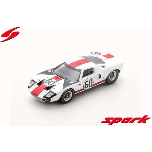 Spark 1/43 Ford GT40 No.60 24H Le Mans 1966 J. Ickx - J. Neerpasch