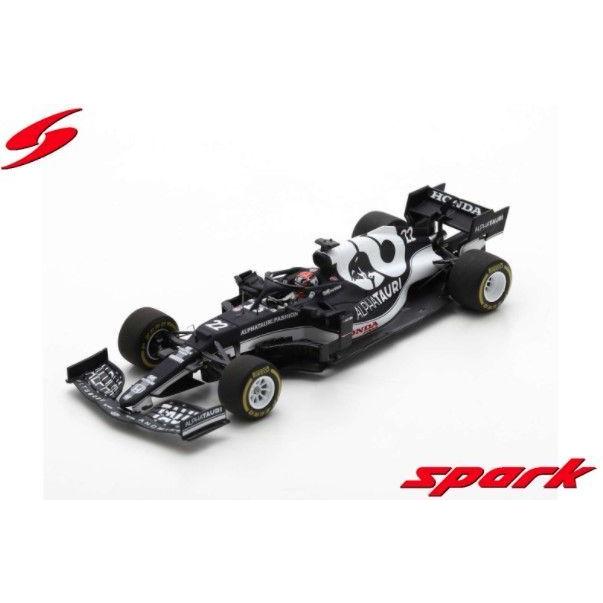Spark 1/43 AlphaTauri AT02 No.22 Scuderia 9th Bahrain GP 2021 角田