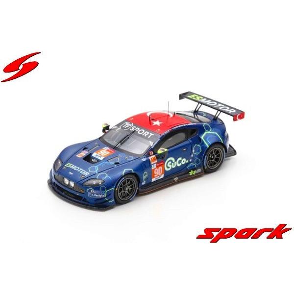 Spark 1/43 Aston Martin Vantage GTE No.90 TF Sport 24H Le Mans 2019