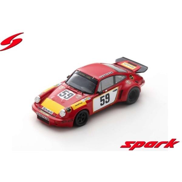 Spark 1/43 Porsche 911 Carrera RSR No.59 24H Le Mans 1975 T. Schenken - H. Ganley