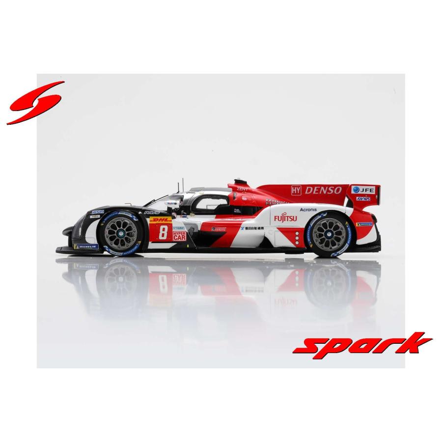 spark 1/43 TOYOTA GR010 HYBRID NO.8 GAZOO RACING WINNER 6H FUJI