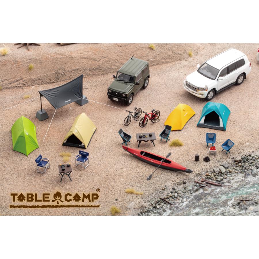 モンベル　キャンプセット 1/43 モンベル キャンプセット ステラリッジテント 2&3