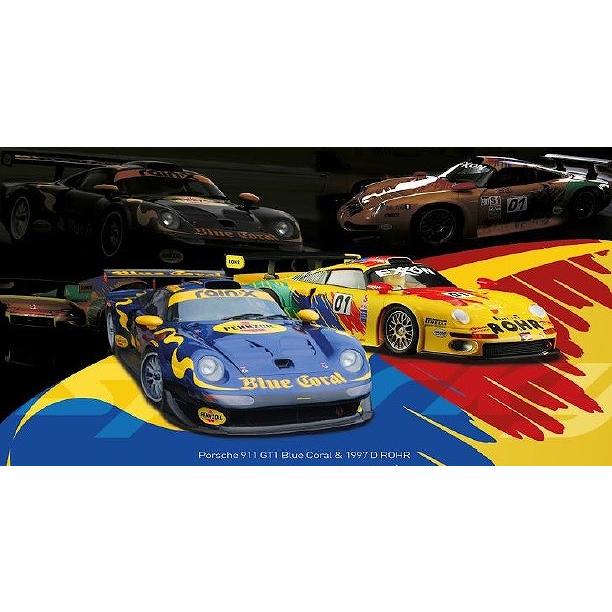 Spark 1/64 Porsche 911 GT1 2台セット Sparky 1/64 Porsche 911 GT1 Blue Coral & 1997 D ROHR (2台セット