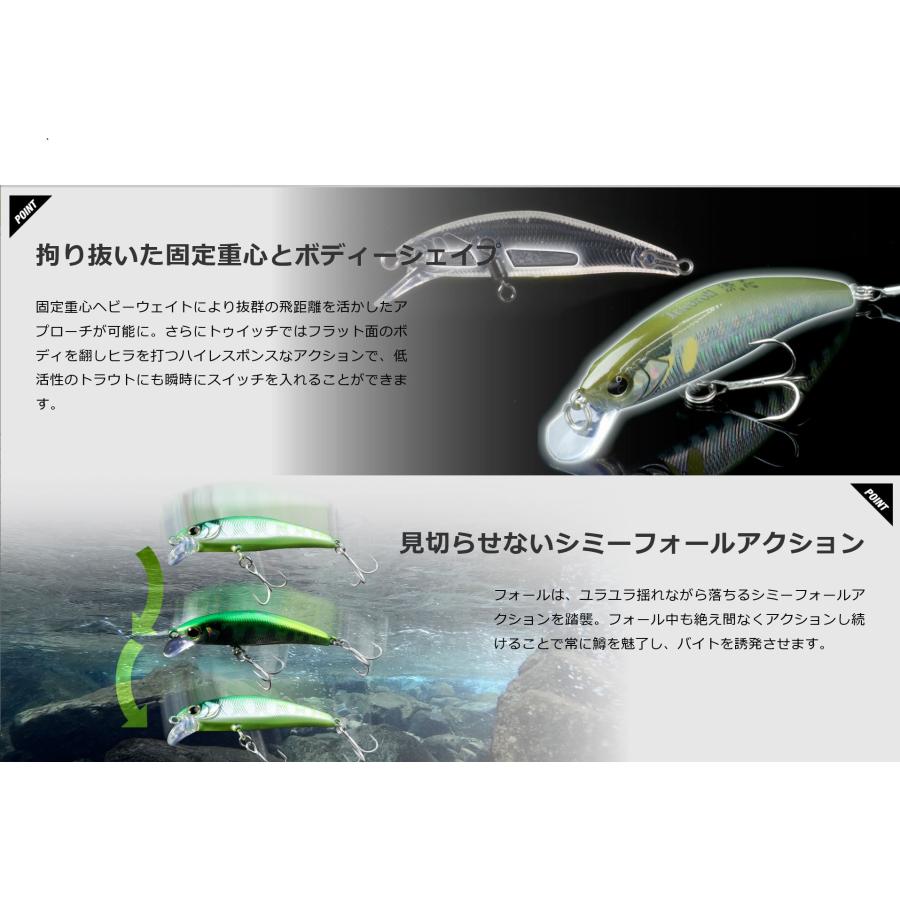 JACKALL ジャッカル ティモン トリコロール 流芯 53HW 53mm 4.6g JACKALL ジャッカル ティモン トリコロール 流芯 53HW 53mm 4.6g