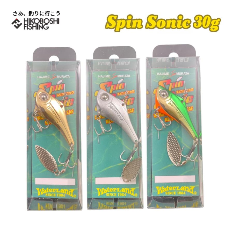 スピンソニックセット WaterLand（ウォーターランド） スピンソニック 30g スピンテールジグ