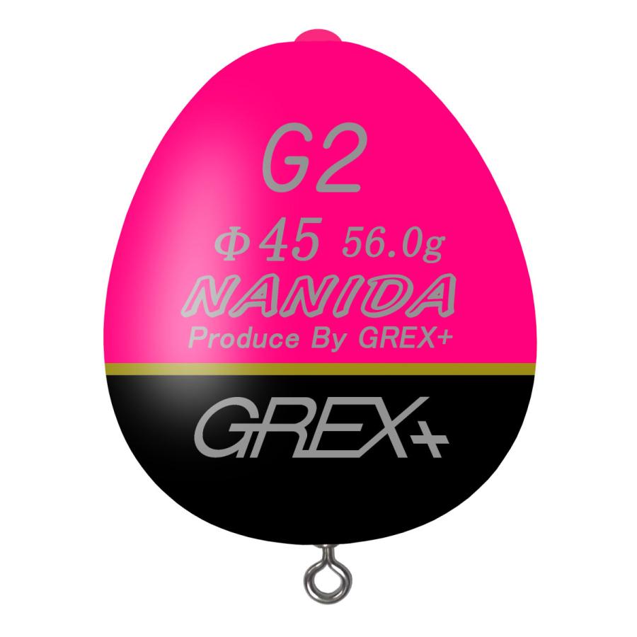 グレックスプラス ナミダ φ45 ピンク（カン付きウキ）Grex Plus　NAMIDA　φ45 pink｜hikoboshi-fishing｜04