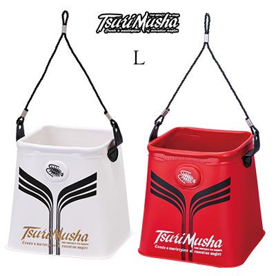 （あすつく対応）釣武者　水汲みバケツ　Lサイズ TsuriMusha Water-Bucket｜hikoboshi-fishing