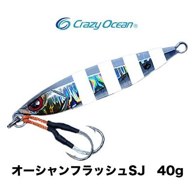 オーシャンフラッシュSJ 40g メタルジグ クレイジーオーシャン ショアジギング Crazy Ocean｜hikoboshi-fishing｜11