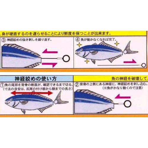 吉見製作所 鮮度たもつ君 F1 8mm 80cm 形状記憶合金 神経絞めワイヤー Yoshimi Inc Sendo Tamotsu Kun Hf Uki Lu I 彦星フィッシング 通販 Yahoo ショッピング
