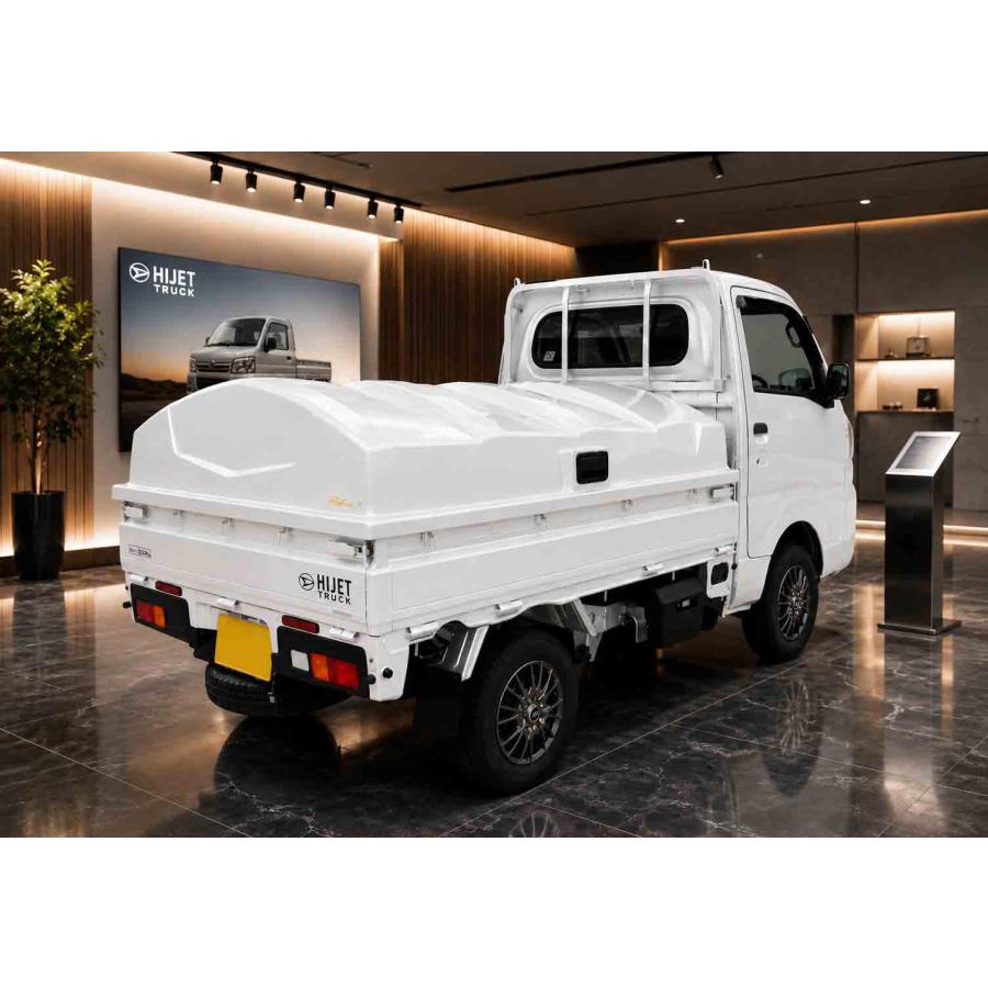 ハイゼット用 トラカバー (軽トラック荷台カバー FRP製 積雪対応品