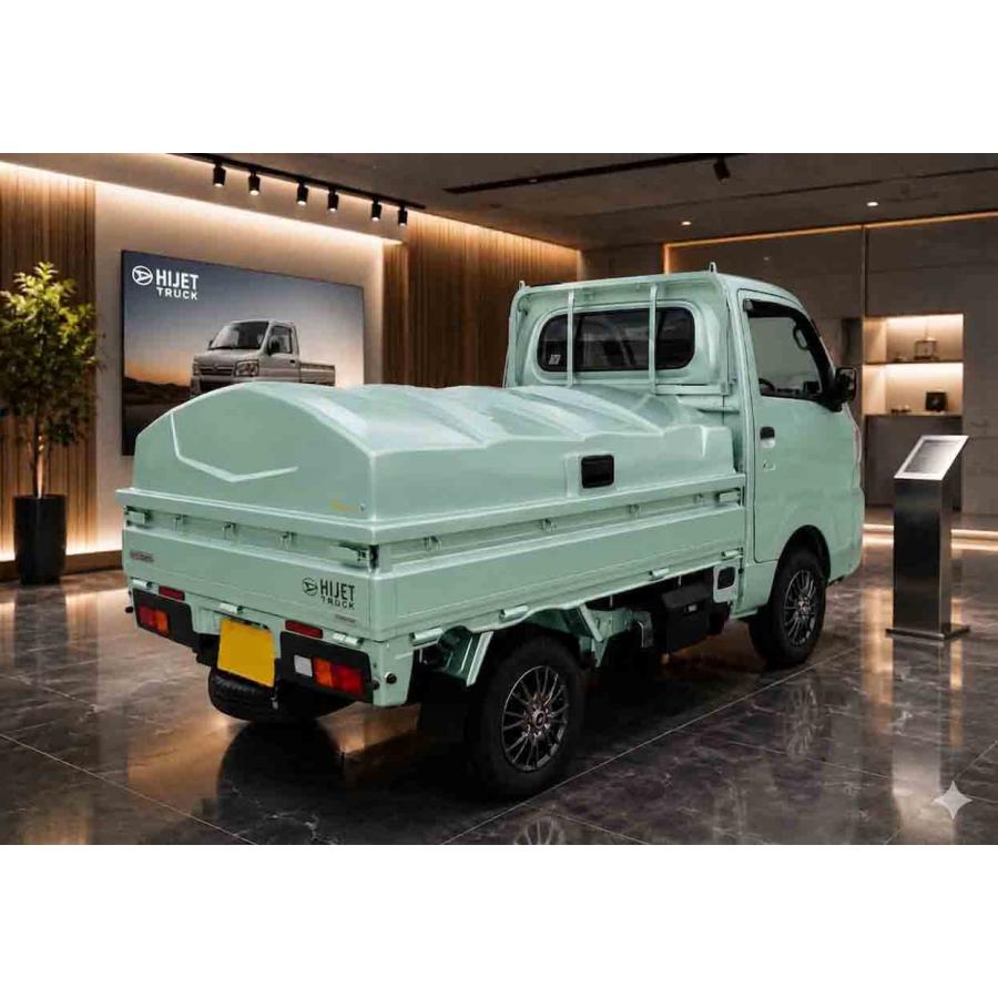 直接引き取り限定　軽トラ　FRP 荷台カバー　農業　ハイゼット ハイゼット用 トラカバー (軽トラック荷台カバー FRP製 積雪対応品
