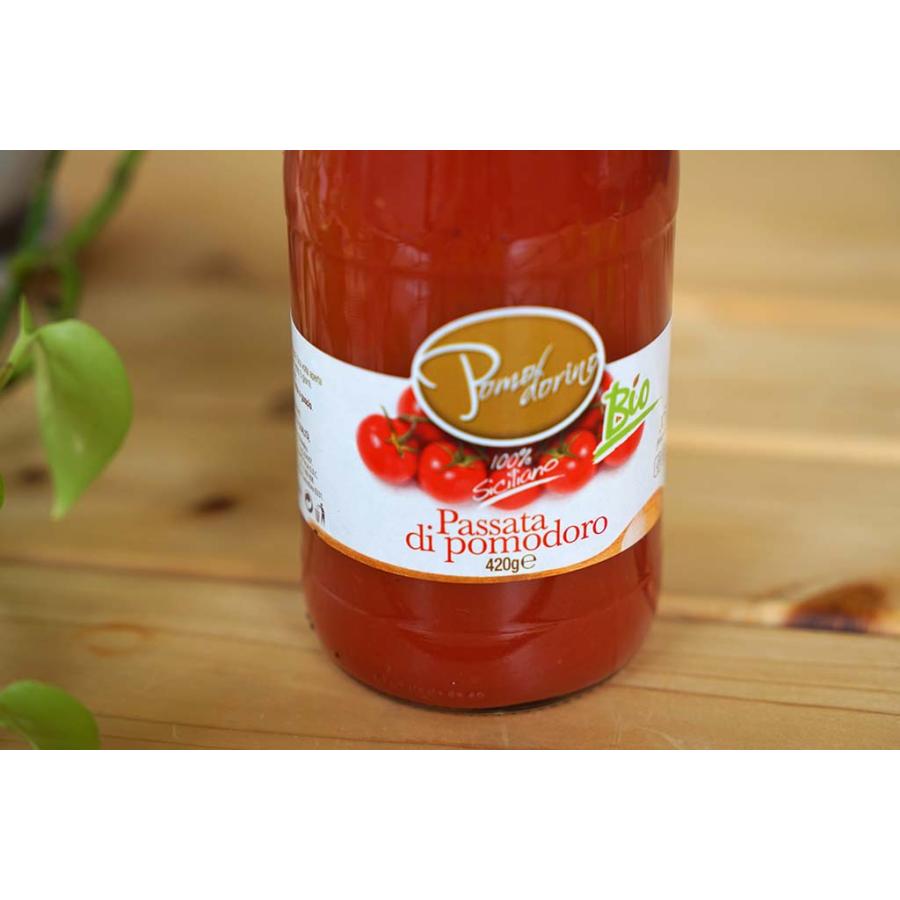 アサクラ トマトピューレ トマトソース シチリアのパッサータ 420g