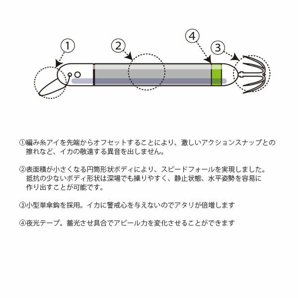 一誠 issei イッセイ 海太郎 ヌケガケスッテ 15号 イカメタル エギ AZRISS125｜hikyrm｜03