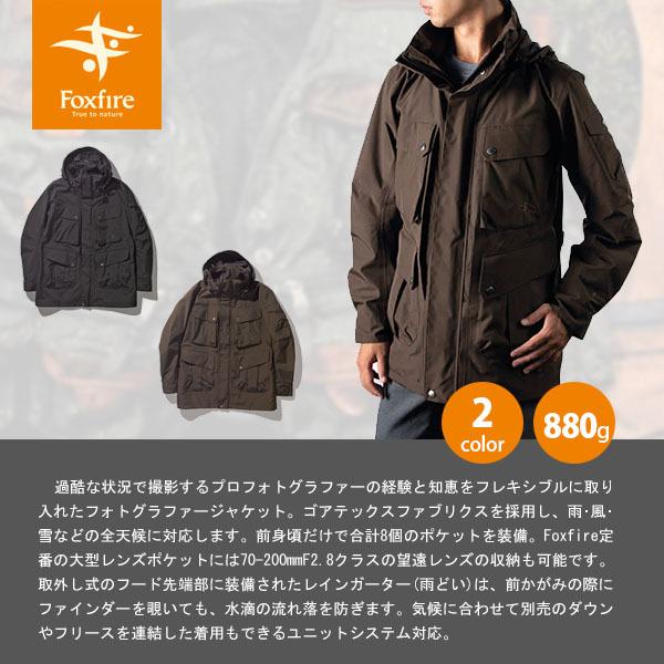 Foxfire 紺色ジャケット