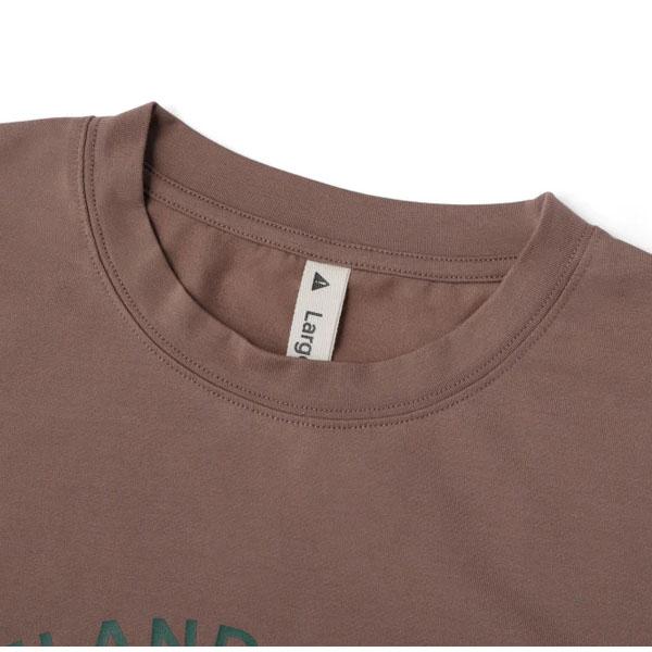 キーン KEEN ユニセックス 半袖Tシャツ ハーベスト テック ティー アーチ ロゴ HARVEST TECH TEE ARCH LOGO MOCHA/GREEN KEE1029315｜hikyrm｜03