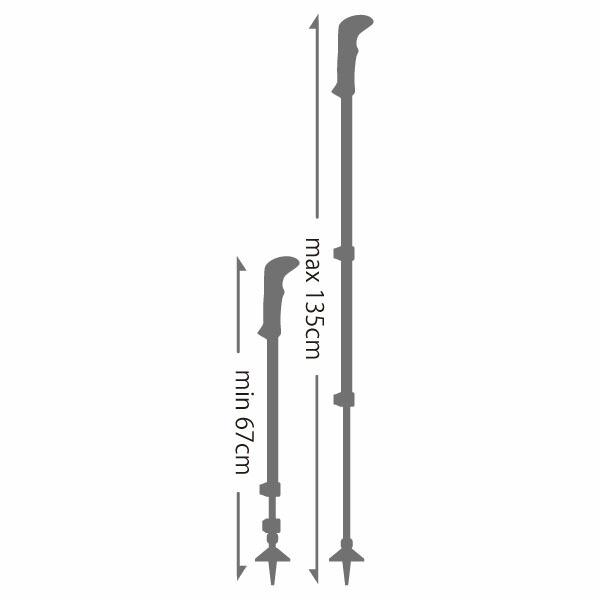 LEKI レキ トレッキングポール マカルーライトAS 100グレー 2本組 CARAVAN キャラバン 1300483 LEK1300483100｜hikyrm｜05