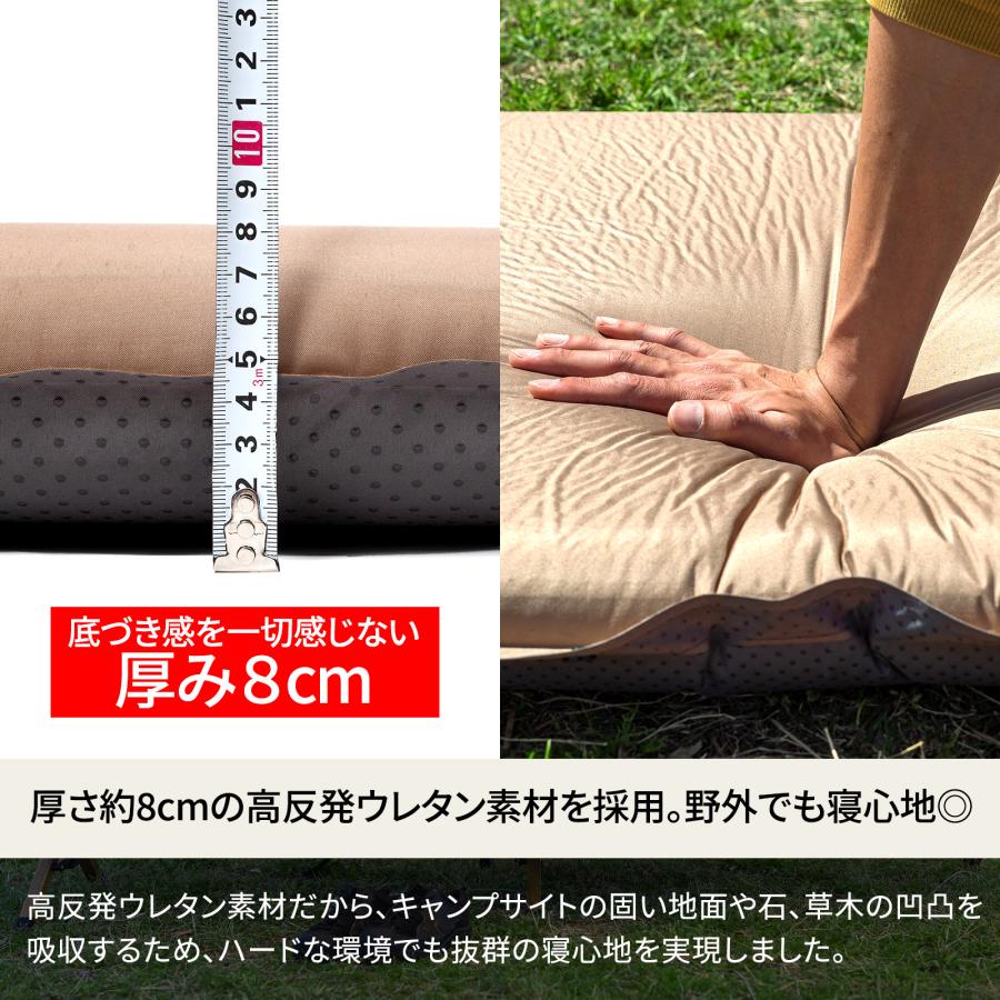 Hilander アウトドアマット ハイランダー 8cm インフレーター Hilander アウトドアマット ハイランダー 8cm インフレーター