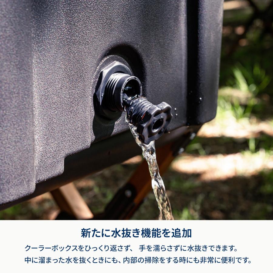 キャンプクーラー ハイランダー ハイランドクーラーボックス 35L クーラーBOX 保温 保冷 収納 バーベキュー 1年保証 35L ダークグレー | Hilander | 10