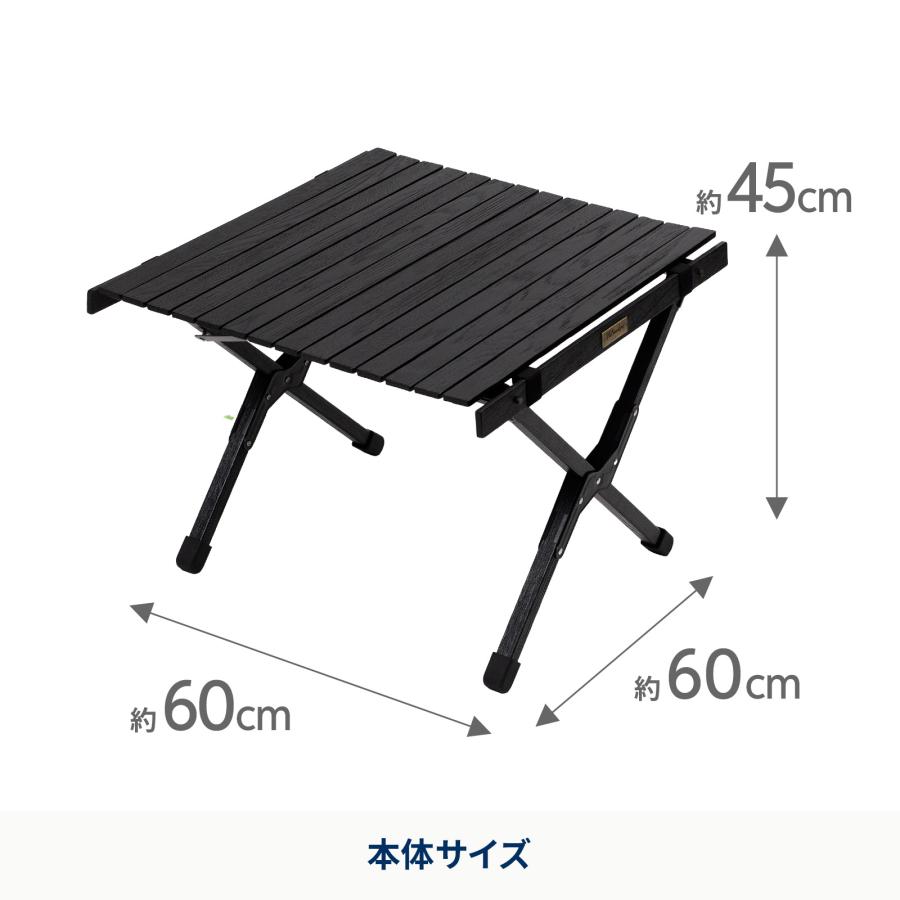 Hilander（ハイランダー） アウトドアテーブル ウッドロールトップ