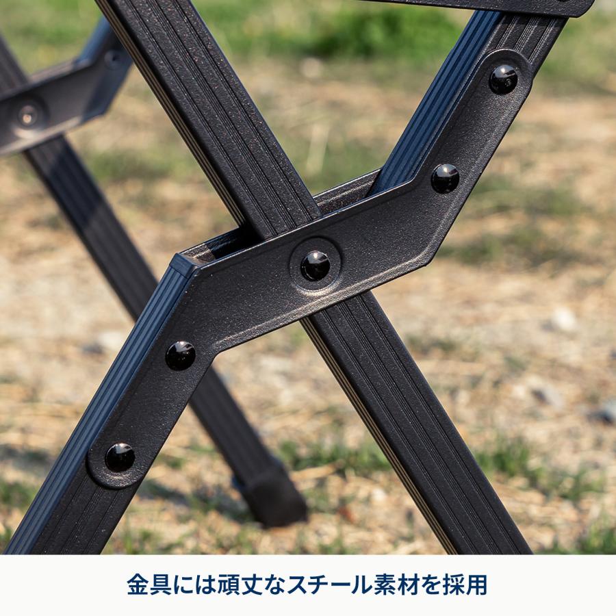 Hilander（ハイランダー） アルミクーラースタンド アルミ製 高さ調節